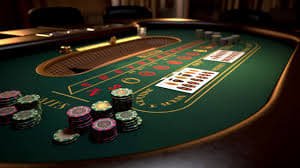 Live casino dealer table on hanna online with real-time gameplay
